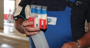rapid tests of milk samples CCP/HACCP via Charm EZ system and ph-value check