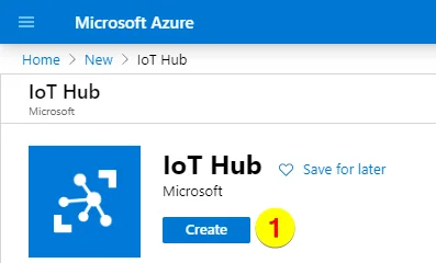 Create IoT Hub