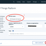 IBM IoT Watson Ressource Name