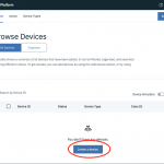 IBM IoT Watson Create Device