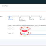 IBM IoT Device Name