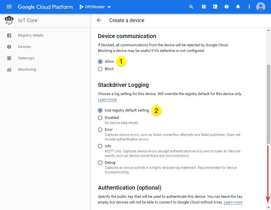 Google Cloud Platform – Stackdriver Logging