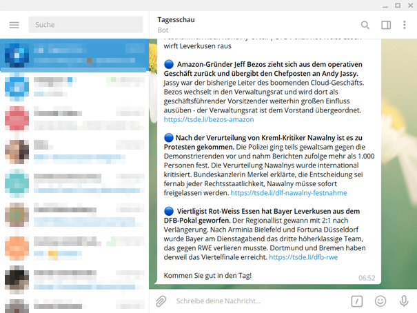 Wie findet man Telegram Bots?