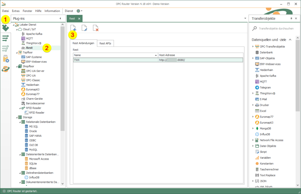 OPC Router Cloud / IoT