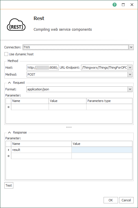 OPC Router Rest-Transferobject