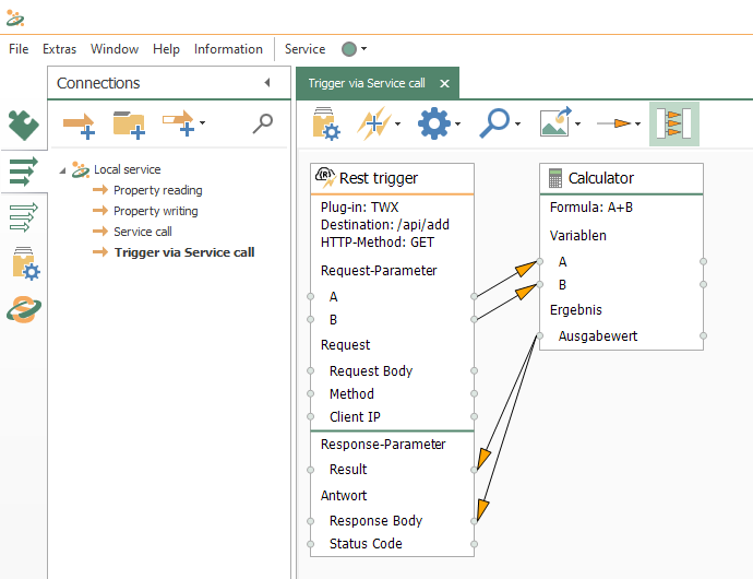 Thingworx connection configuration