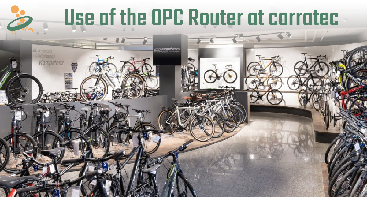 OPC Router at bicycle manufacturer corratec